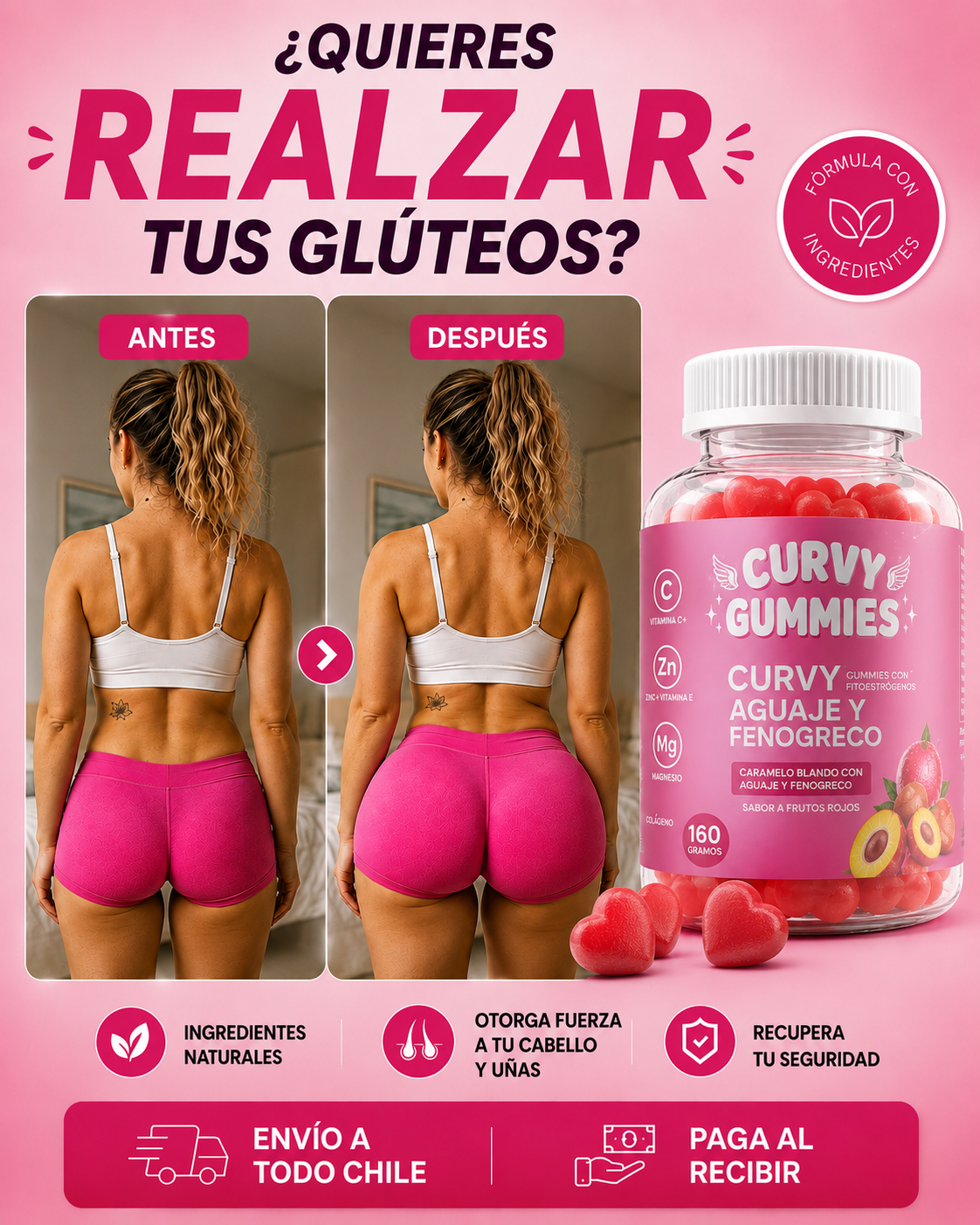 2x1 CURVY GUMMIES™🍑 | + Curvas, + Miradas, + Seguridad